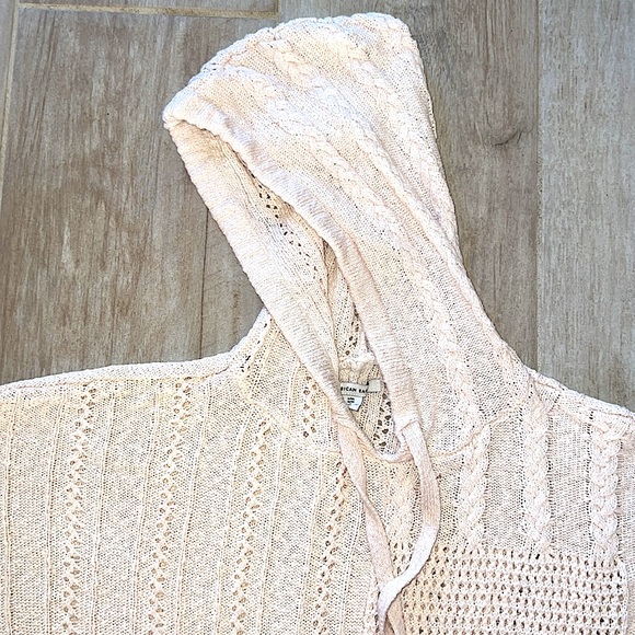 NWOT American Eagle Textured Knit Hoodie - Picture 6 of 12